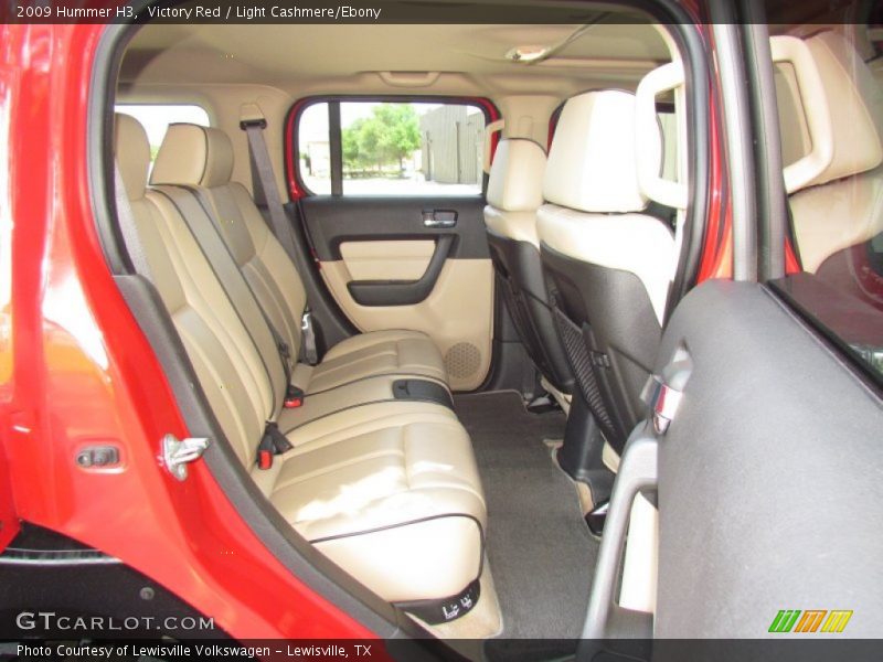 Rear Seat of 2009 H3 