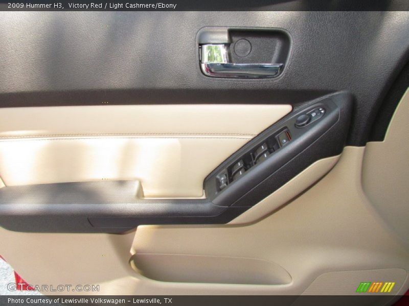Victory Red / Light Cashmere/Ebony 2009 Hummer H3