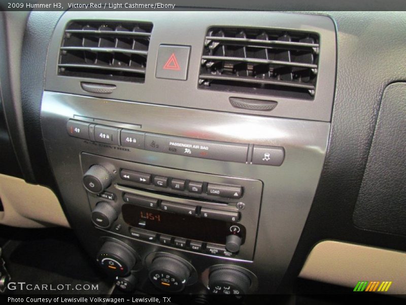 Victory Red / Light Cashmere/Ebony 2009 Hummer H3