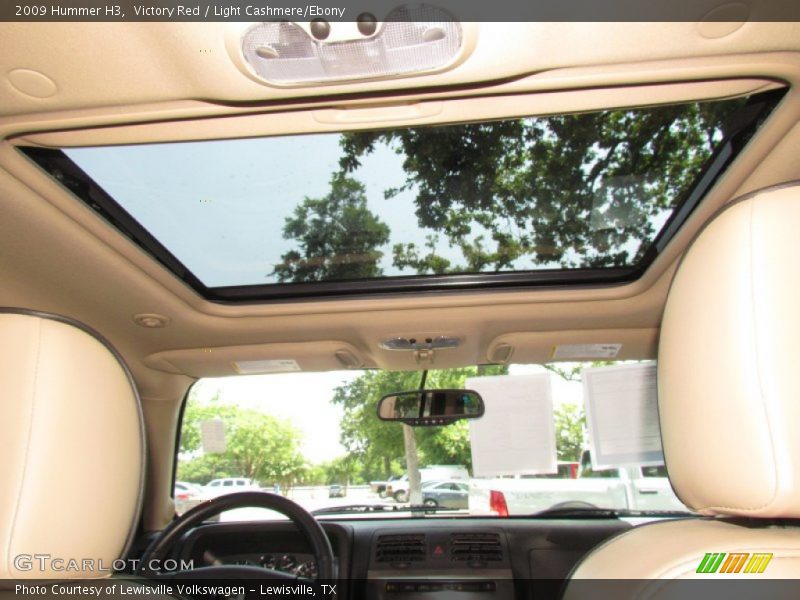 Victory Red / Light Cashmere/Ebony 2009 Hummer H3