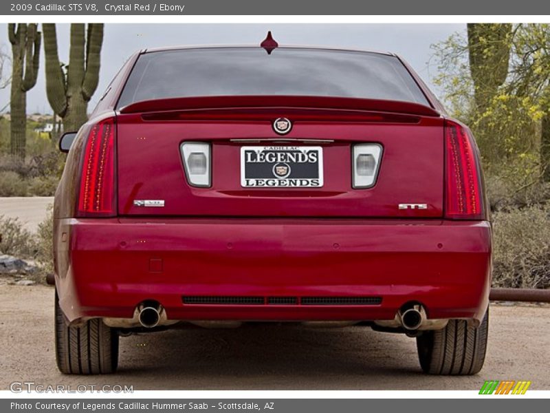 Crystal Red / Ebony 2009 Cadillac STS V8
