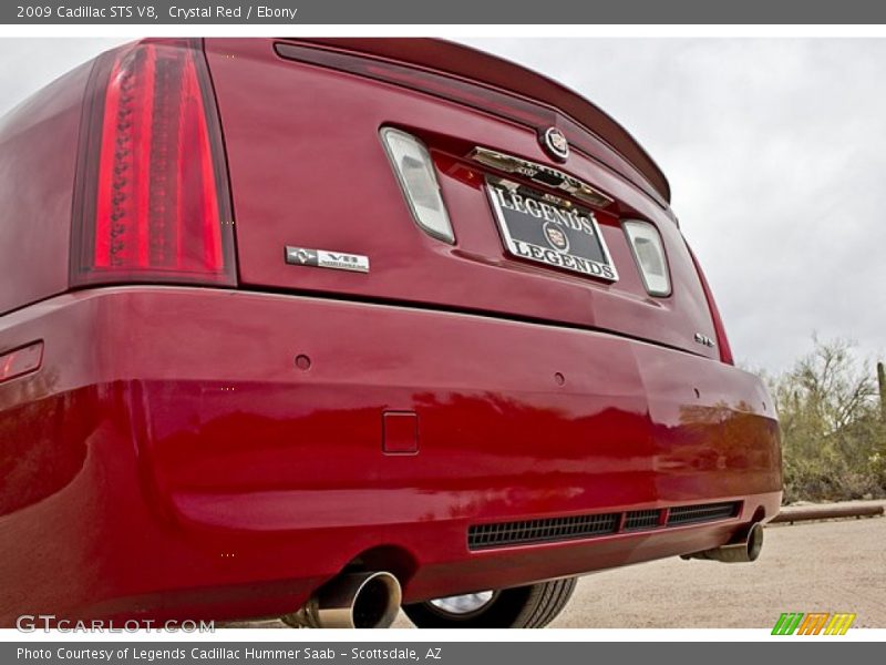 Crystal Red / Ebony 2009 Cadillac STS V8