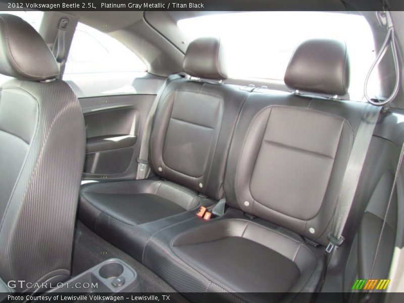 Platinum Gray Metallic / Titan Black 2012 Volkswagen Beetle 2.5L