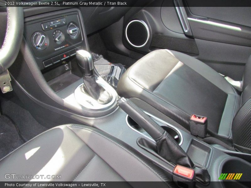 Platinum Gray Metallic / Titan Black 2012 Volkswagen Beetle 2.5L