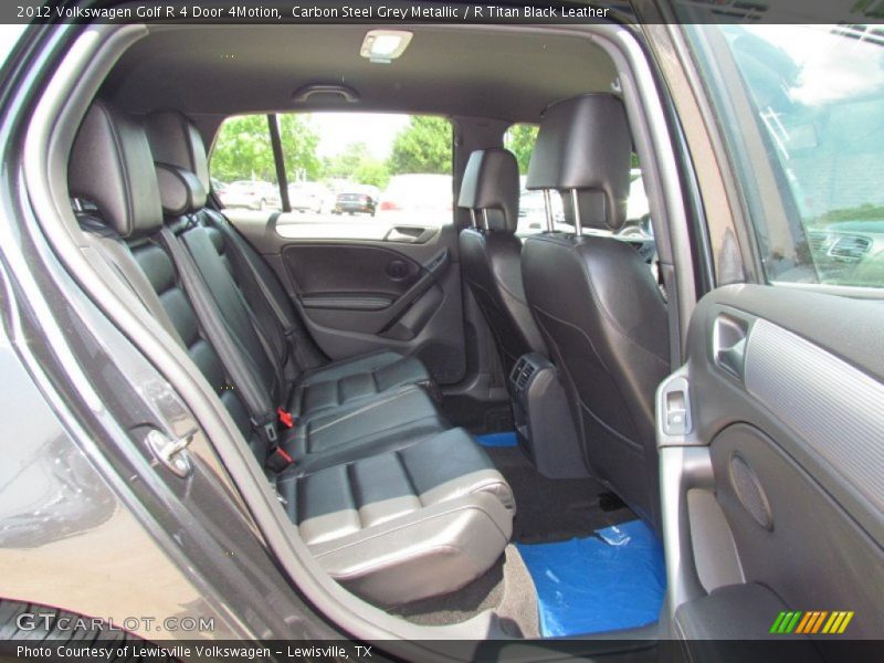 Carbon Steel Grey Metallic / R Titan Black Leather 2012 Volkswagen Golf R 4 Door 4Motion