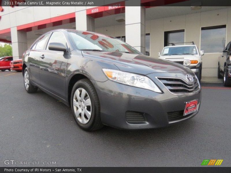 Magnetic Gray Metallic / Ash 2011 Toyota Camry LE