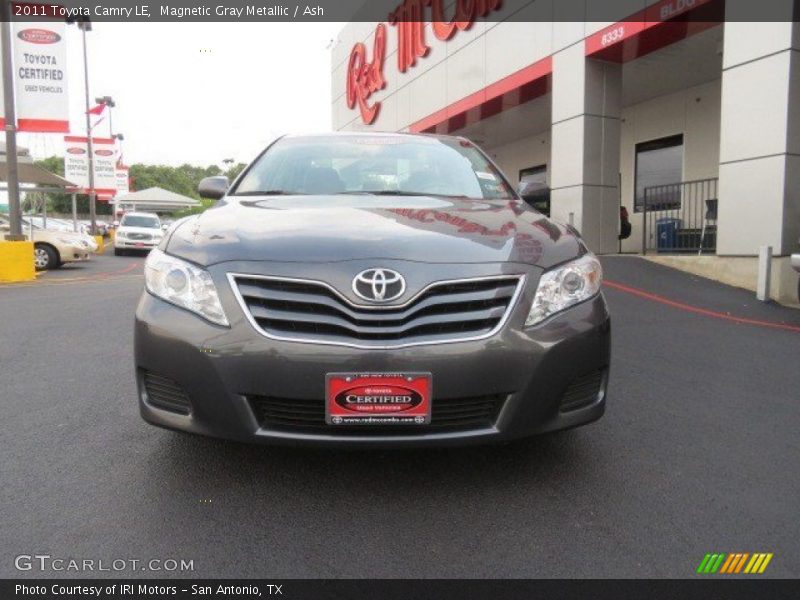 Magnetic Gray Metallic / Ash 2011 Toyota Camry LE