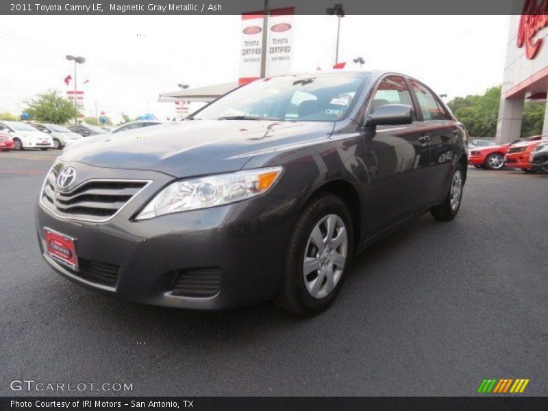 Magnetic Gray Metallic / Ash 2011 Toyota Camry LE