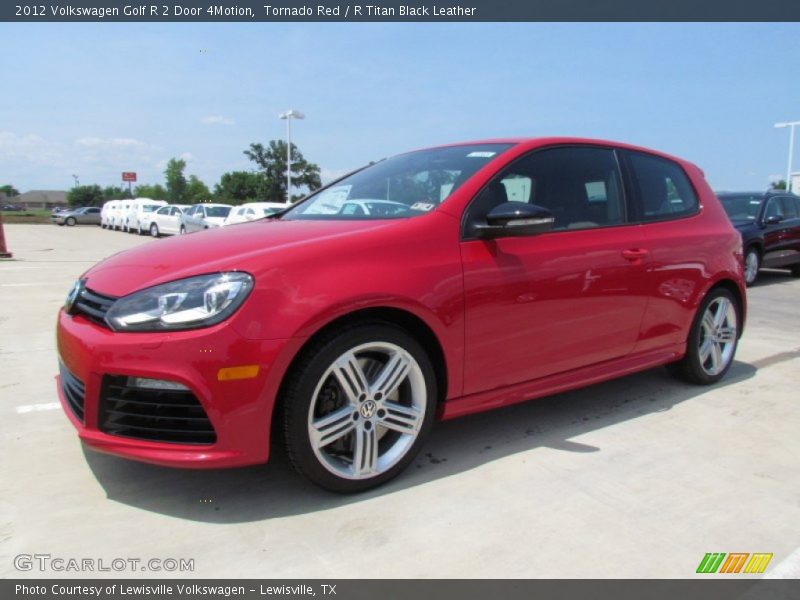Front 3/4 View of 2012 Golf R 2 Door 4Motion