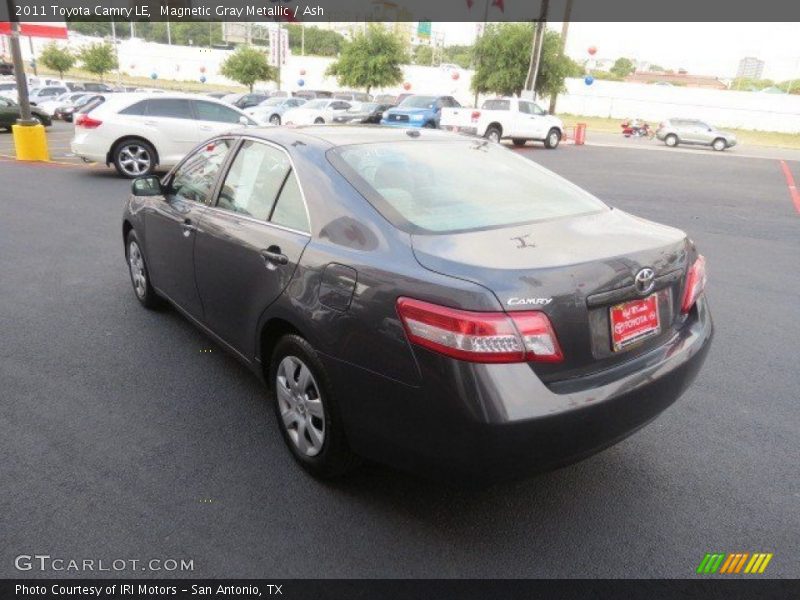 Magnetic Gray Metallic / Ash 2011 Toyota Camry LE