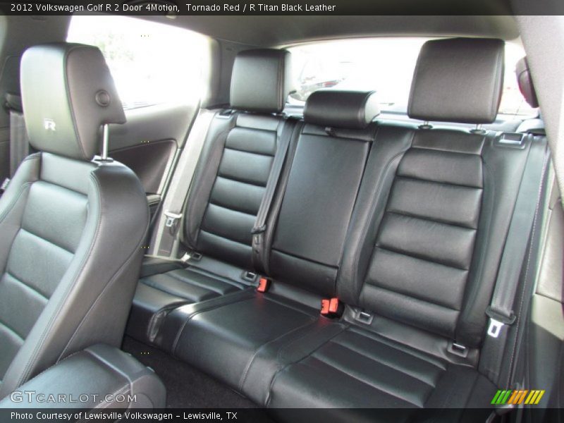  2012 Golf R 2 Door 4Motion R Titan Black Leather Interior