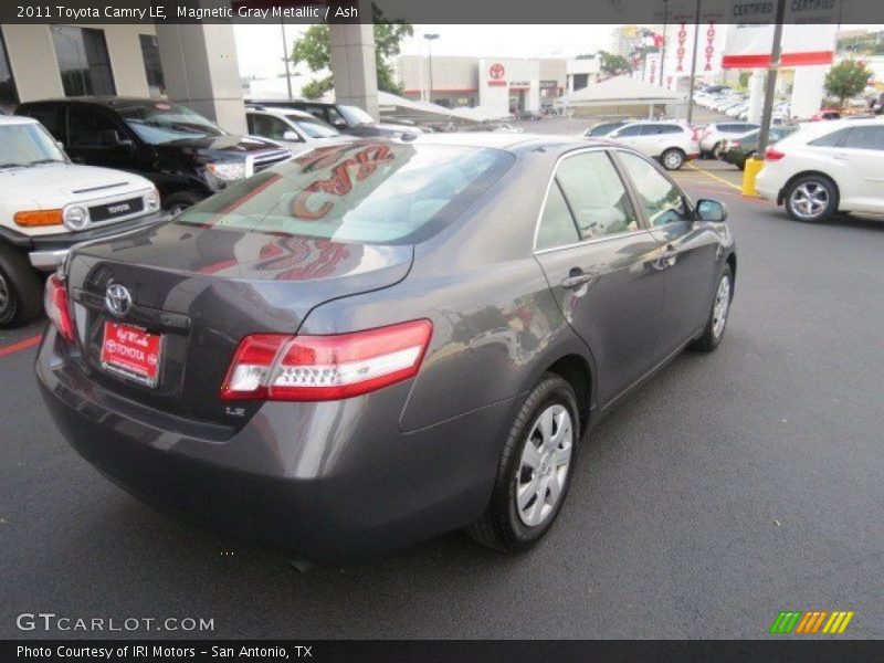 Magnetic Gray Metallic / Ash 2011 Toyota Camry LE