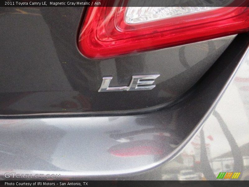 Magnetic Gray Metallic / Ash 2011 Toyota Camry LE