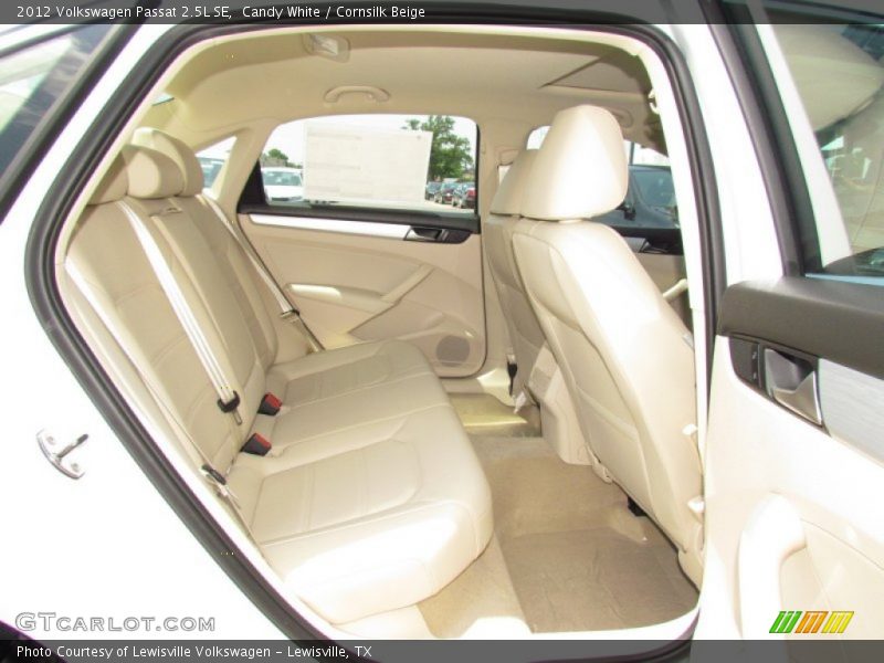 Candy White / Cornsilk Beige 2012 Volkswagen Passat 2.5L SE