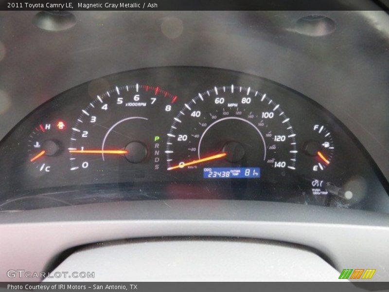 Magnetic Gray Metallic / Ash 2011 Toyota Camry LE