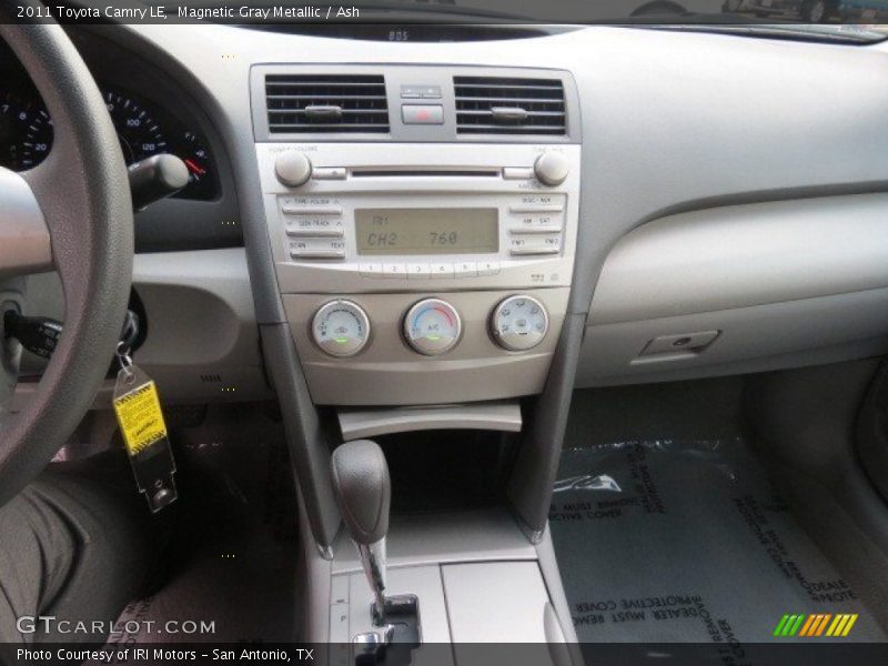 Magnetic Gray Metallic / Ash 2011 Toyota Camry LE