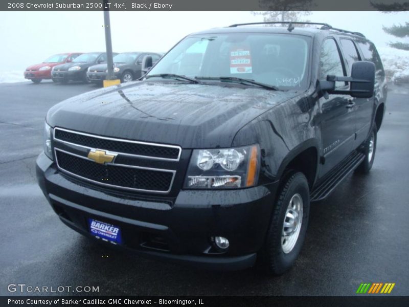 Black / Ebony 2008 Chevrolet Suburban 2500 LT 4x4