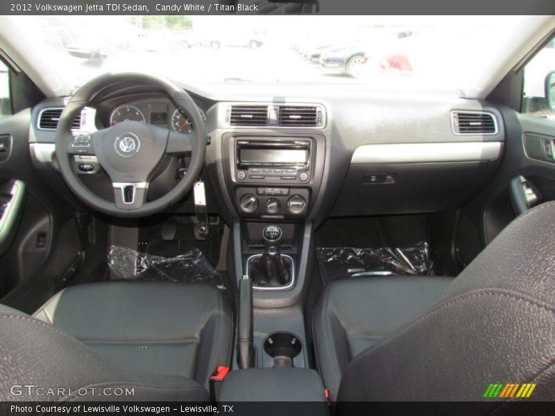 Candy White / Titan Black 2012 Volkswagen Jetta TDI Sedan