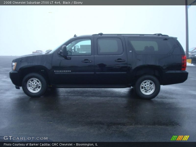 Black / Ebony 2008 Chevrolet Suburban 2500 LT 4x4
