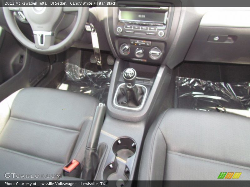 Candy White / Titan Black 2012 Volkswagen Jetta TDI Sedan