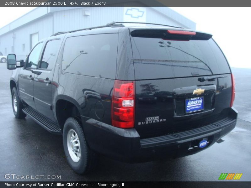 Black / Ebony 2008 Chevrolet Suburban 2500 LT 4x4