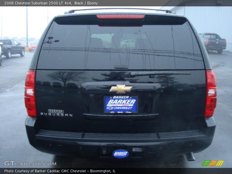 Black / Ebony 2008 Chevrolet Suburban 2500 LT 4x4