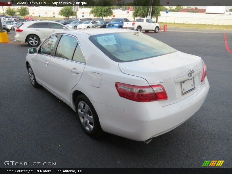 Super White / Bisque 2008 Toyota Camry LE V6