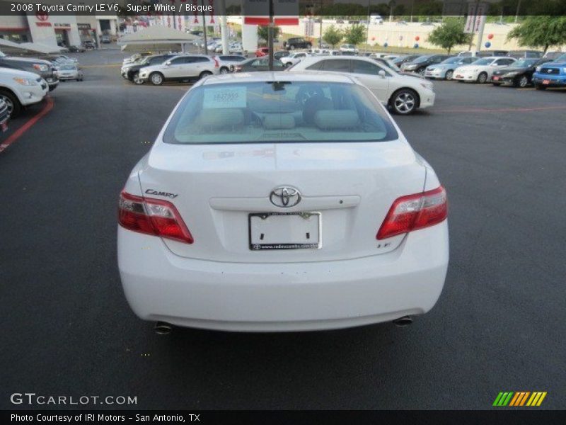 Super White / Bisque 2008 Toyota Camry LE V6