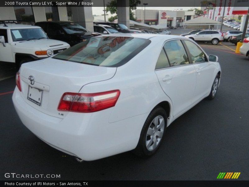 Super White / Bisque 2008 Toyota Camry LE V6