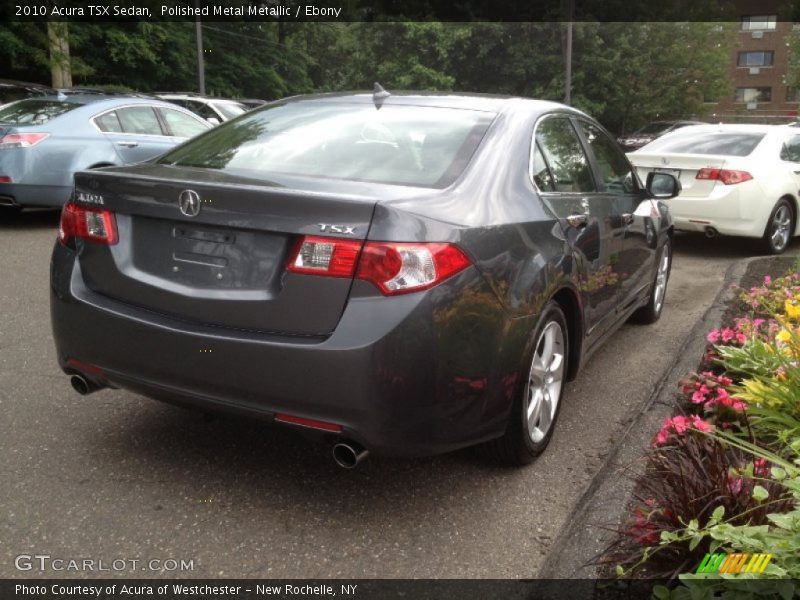 Polished Metal Metallic / Ebony 2010 Acura TSX Sedan