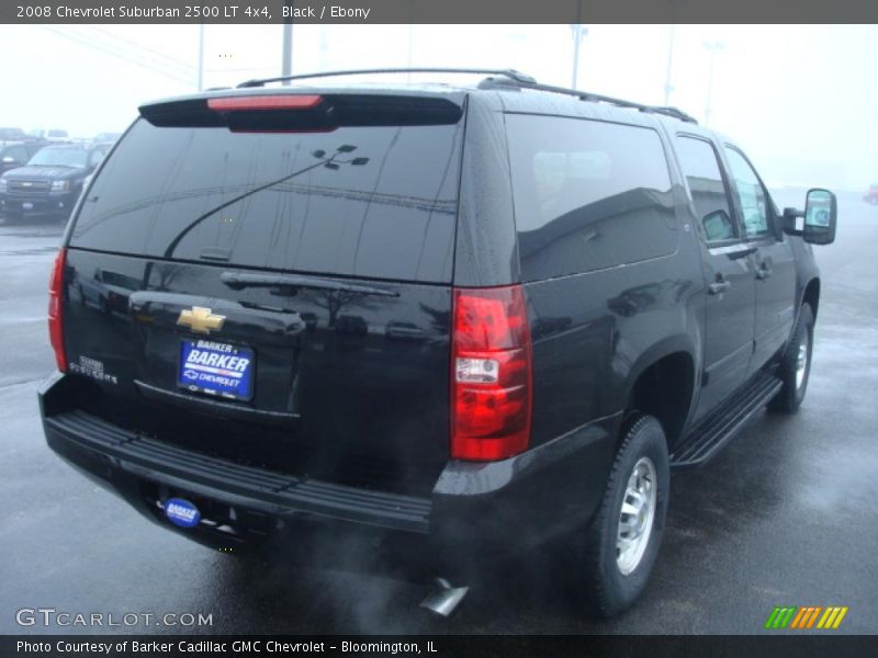 Black / Ebony 2008 Chevrolet Suburban 2500 LT 4x4