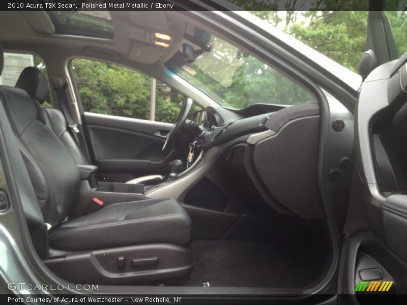 Polished Metal Metallic / Ebony 2010 Acura TSX Sedan