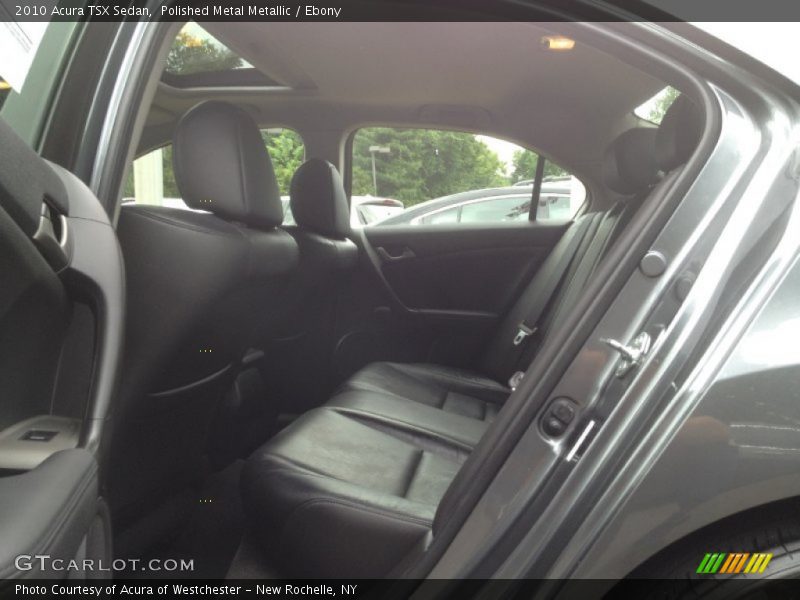 Polished Metal Metallic / Ebony 2010 Acura TSX Sedan