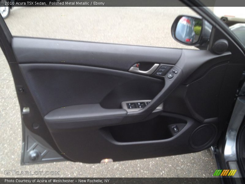 Polished Metal Metallic / Ebony 2010 Acura TSX Sedan
