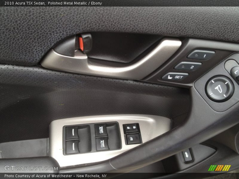 Polished Metal Metallic / Ebony 2010 Acura TSX Sedan