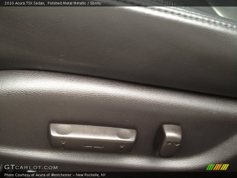 Polished Metal Metallic / Ebony 2010 Acura TSX Sedan