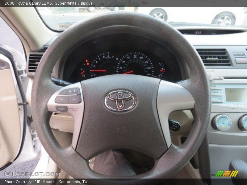 Super White / Bisque 2008 Toyota Camry LE V6