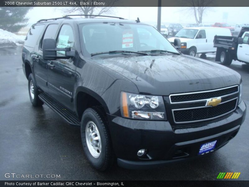 Black / Ebony 2008 Chevrolet Suburban 2500 LT 4x4