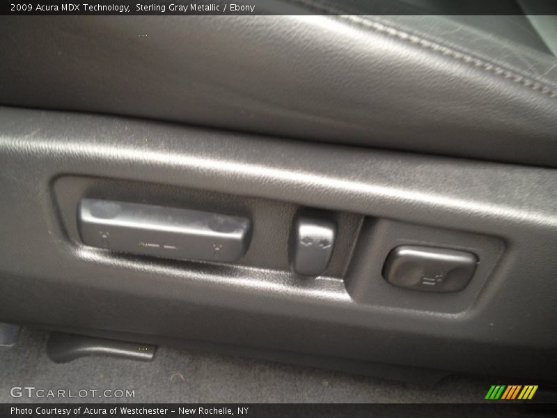 Sterling Gray Metallic / Ebony 2009 Acura MDX Technology
