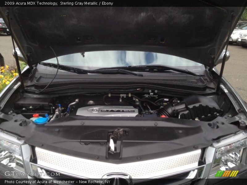 Sterling Gray Metallic / Ebony 2009 Acura MDX Technology