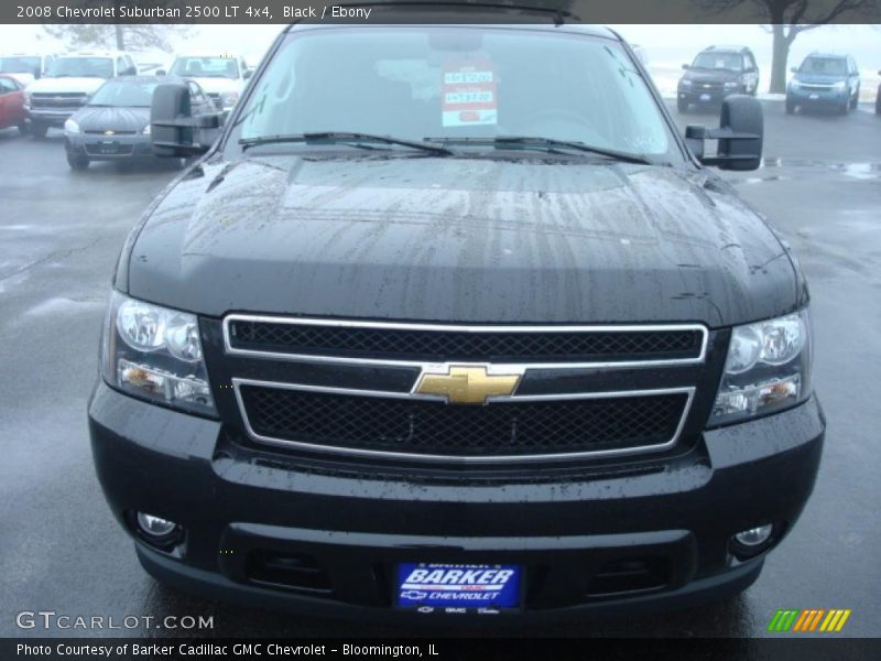 Black / Ebony 2008 Chevrolet Suburban 2500 LT 4x4