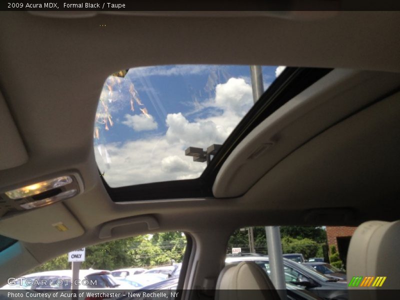 Formal Black / Taupe 2009 Acura MDX