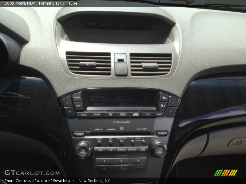 Formal Black / Taupe 2009 Acura MDX