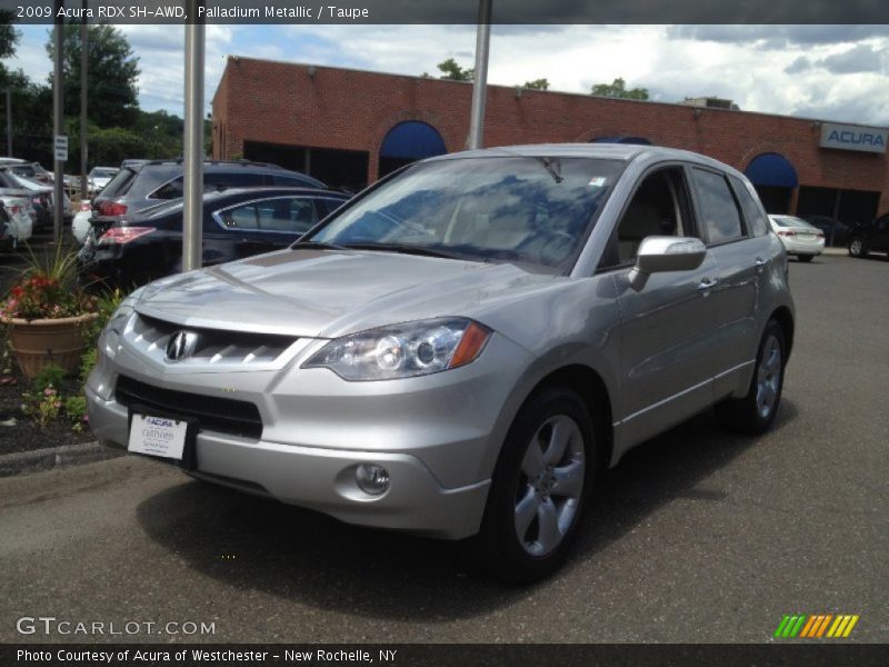 Palladium Metallic / Taupe 2009 Acura RDX SH-AWD