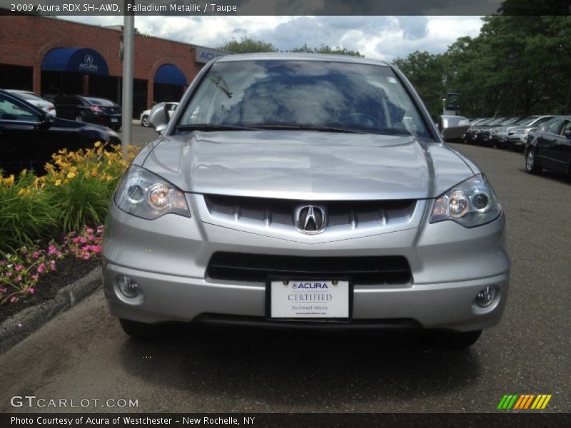Palladium Metallic / Taupe 2009 Acura RDX SH-AWD