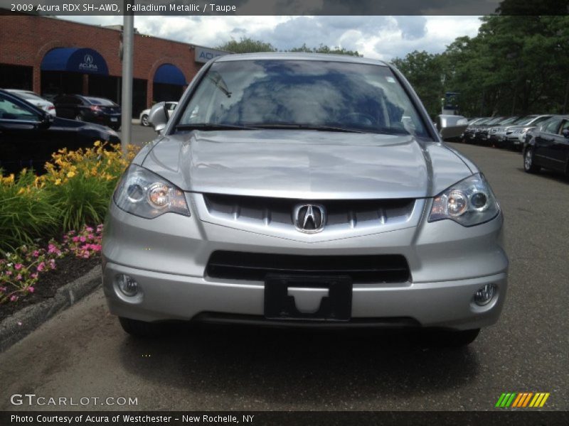 Palladium Metallic / Taupe 2009 Acura RDX SH-AWD