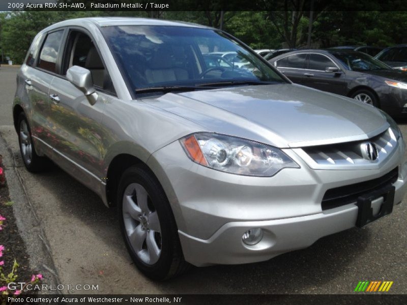 Palladium Metallic / Taupe 2009 Acura RDX SH-AWD