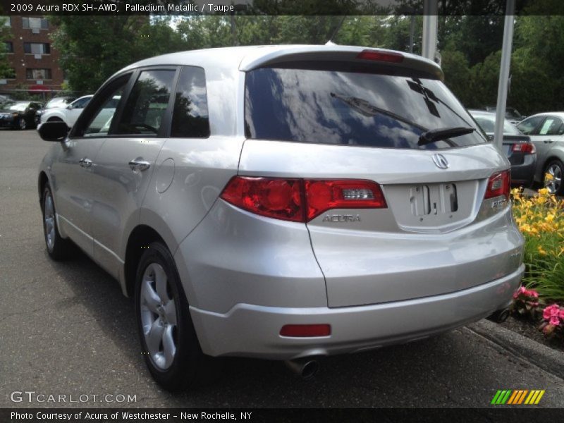 Palladium Metallic / Taupe 2009 Acura RDX SH-AWD