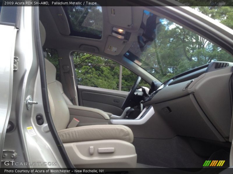 Palladium Metallic / Taupe 2009 Acura RDX SH-AWD