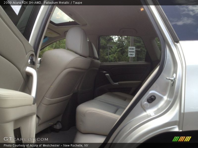 Palladium Metallic / Taupe 2009 Acura RDX SH-AWD